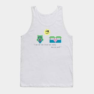 Literal Shakespeare#8 Othello I am one who loved not wisely Tank Top